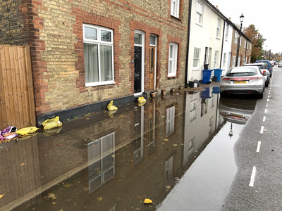 Flooding in Vansittart Road