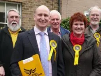 Sharon Bowles MEP campaiging in Windsor