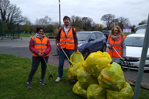 Green Team Litter Pick Windsor Imperial Park Karen Davies Clewer East WCE