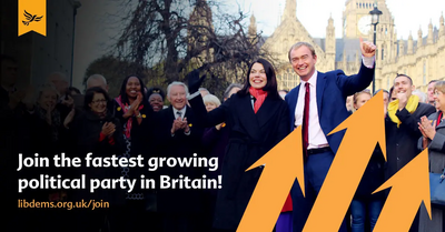 Lib dems Fastest Growing Party